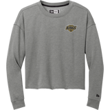 Skylands Kings New Era Ladies Tri-Blend Fleece Crop Crew